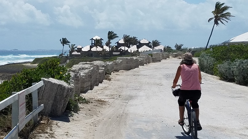 Elbow Cay ride 2: Ride along ocean